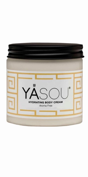 YASOU Hydrating Body Cream Aroma Free (13oz) | Moisturizing Body Butter Cream | Body Lotion | Restorative For Dry Skin | For Sensitive Skin | Handmade For All Skin Types