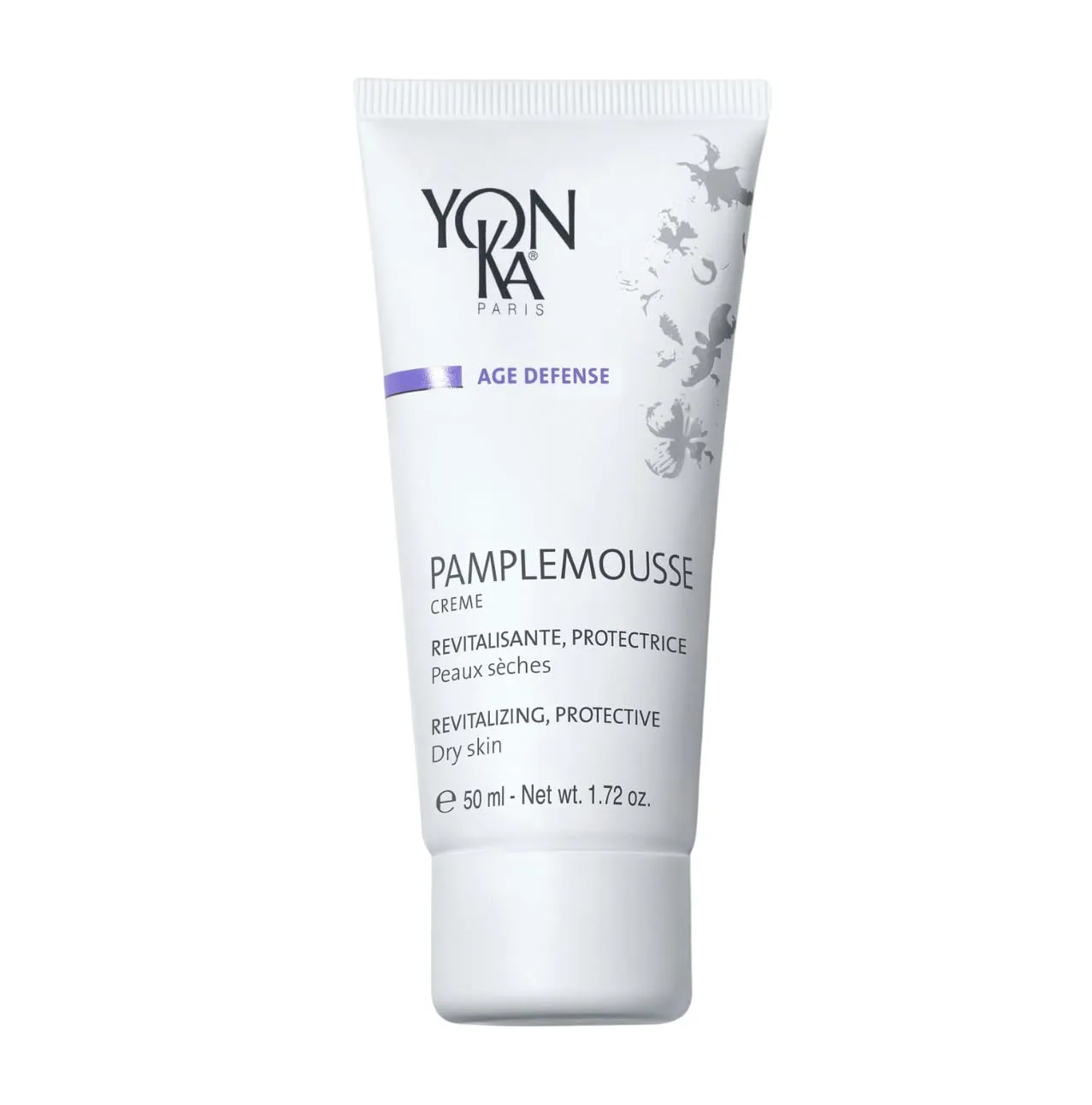 Yon-Ka Pamplemousse PS Face Cream (Dry Skin, 50ml) Daily Hydrating Face Moisturizer for Dry Skin, Lightweight lotion with Vitamin C, Paraben-Free