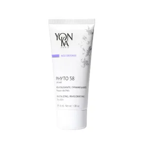 Yon-Ka Phyto 58 PS Night Cream (50ml) Anti-Aging Vitamin E Face Moisturizer for Dry Skin, Anti-Wrinkle Night Treatment to Reduce Pores and Revitalize Skin