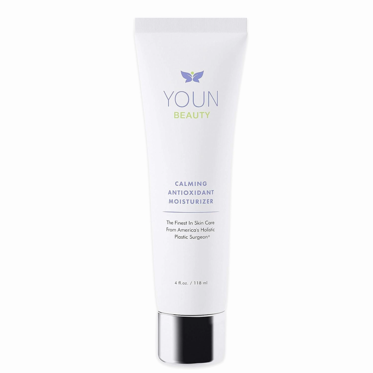 YOUN Beauty Calming Antioxidant Moisturizer for Face and Body by Holistic Plastic Surgeon Dr. Anthony Youn, Paraben & Sulfate-Free – Contains Lactic Acid, Vitamins C & E, Peptides, and Coenzyme Q10