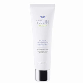 YOUN Beauty Calming Antioxidant Moisturizer for Face and Body by Holistic Plastic Surgeon Dr. Anthony Youn, Paraben & Sulfate-Free – Contains Lactic Acid, Vitamins C & E, Peptides, and Coenzyme Q10