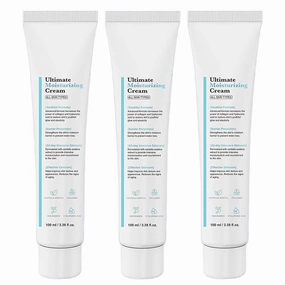 Youthful Formula Ultimate Moisturizing Cream - Korean Moisturizer, Cream Korean For All Skin Types 3.38fl.0z./100ml (3PCS)