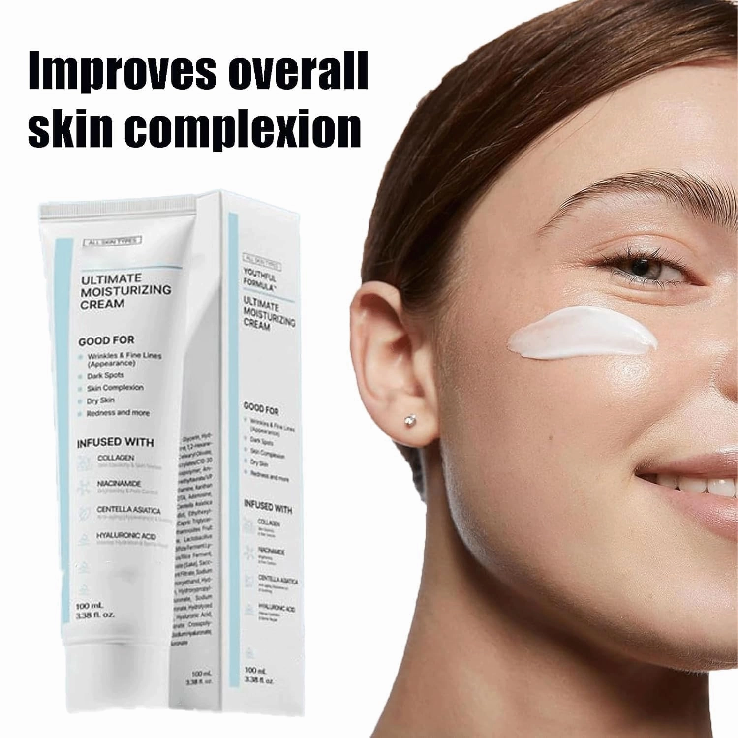Youthful Formula Ultimate Moisturizing Cream, Youthful Formula Moisturizing Cream, Ultimate Moisturizing Cream, Crema Coreana, Calming Face Moisturizer, Repairing Face Moisturizer (2pcs)
