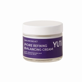 YUNI Beauty Balancing Act – Niacinamide Moisturizer – Collagen Boosting Cream – Face Moisturizer for Sensitive Skin – Minimize Pore & Tightening Skin – Plant Based Skincare – 1.7 oz