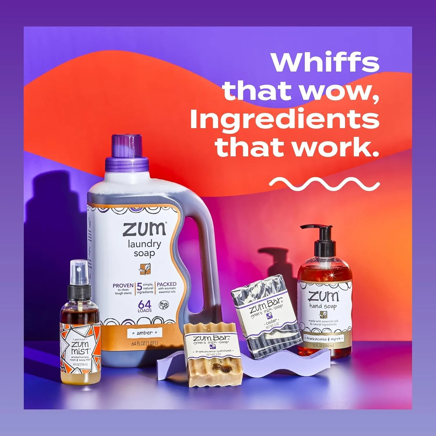 Zum Bar Goat's Milk Soap - Patchouli - 3 oz (3 Pack)